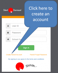Create Account Link